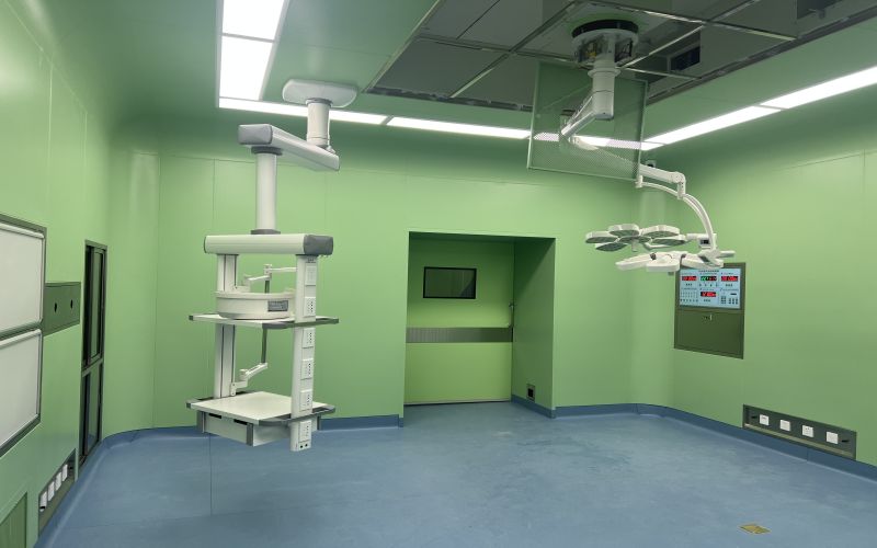 绵阳三甲医院手术室装修施工案例